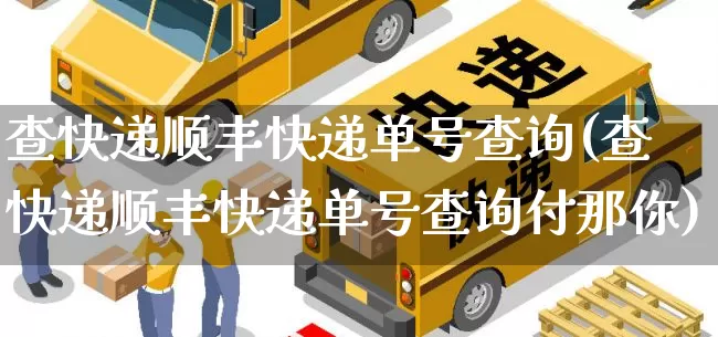查快递顺丰快递单号查询(查快递顺丰快递单号查询付那你)_https://www.senxinmaoyi.com_物流查询_第1张