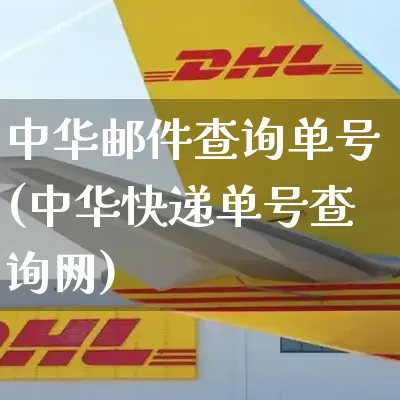 中华邮件查询单号(中华快递单号查询网)_https://www.senxinmaoyi.com_邮政编码_第1张