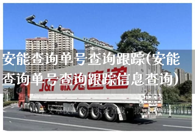 安能查询单号查询跟踪(安能查询单号查询跟踪信息查询)_https://www.senxinmaoyi.com_快递查询_第1张