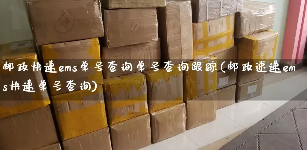 邮政快递ems单号查询单号查询跟踪(邮政速递ems快递单号查询)_https://www.senxinmaoyi.com_物流单号_第1张