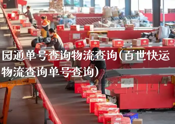园通单号查询物流查询(百世快运物流查询单号查询)_https://www.senxinmaoyi.com_快递查询_第1张
