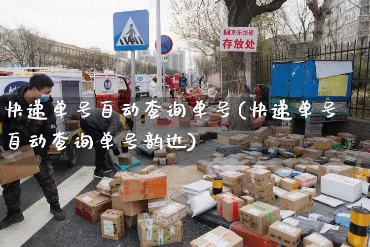 快递单号自动查询单号(快递单号自动查询单号韵达)_https://www.senxinmaoyi.com_快递查询_第1张