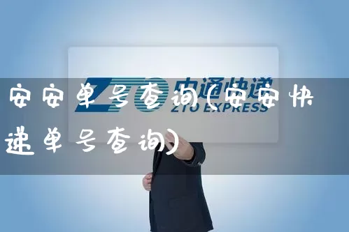 安安单号查询(安安快递单号查询)_https://www.senxinmaoyi.com_快递查询_第1张