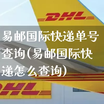 易邮国际快递单号查询(易邮国际快递怎么查询)_https://www.senxinmaoyi.com_快递查询_第1张