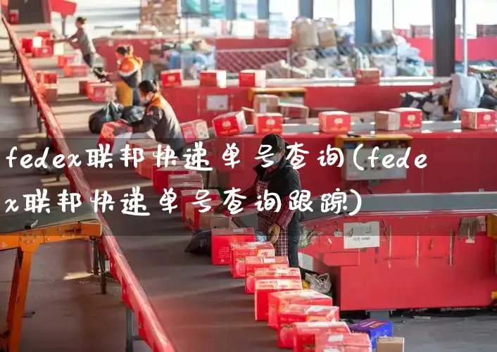 fedex联邦快递单号查询(fedex联邦快递单号查询跟踪)_https://www.senxinmaoyi.com_邮政编码_第1张
