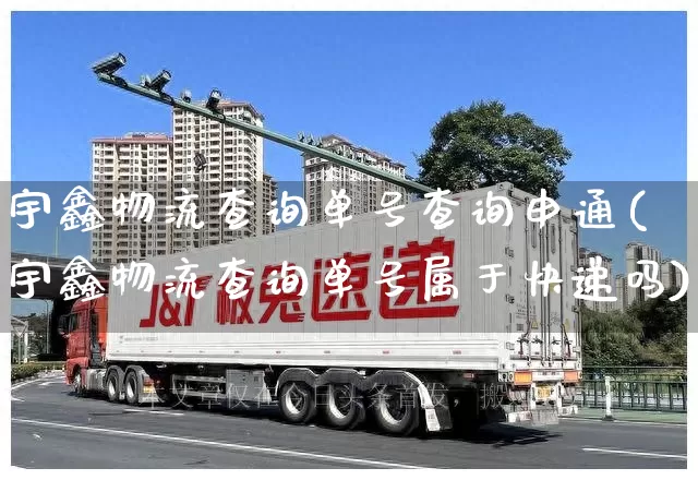 宇鑫物流查询单号查询申通(宇鑫物流查询单号属于快递吗)_https://www.senxinmaoyi.com_物流单号_第1张