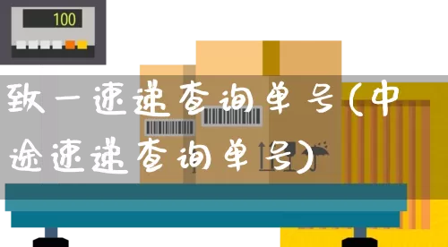 致一速递查询单号(中途速递查询单号)_https://www.senxinmaoyi.com_邮政编码_第1张