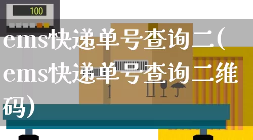 ems快递单号查询二(ems快递单号查询二维码)_https://www.senxinmaoyi.com_物流单号_第1张