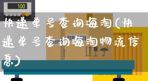 快递单号查询海淘(快递单号查询海淘物流信息)_https://www.senxinmaoyi.com_物流单号_第1张
