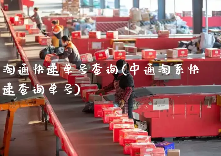 淘通快递单号查询(中通淘系快递查询单号)_https://www.senxinmaoyi.com_快递查询_第1张