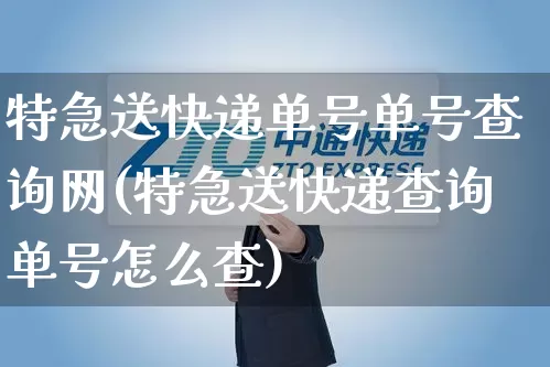 特急送快递单号单号查询网(特急送快递查询单号怎么查)_https://www.senxinmaoyi.com_快递查询_第1张