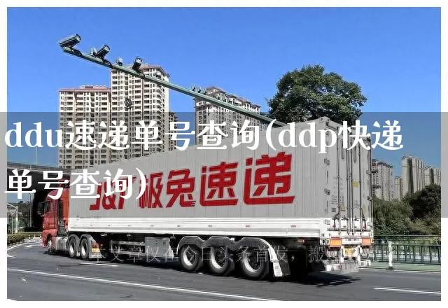 ddu速递单号查询(ddp快递单号查询)_物流单号_第1张_快递网 ddu速递单号查询(ddp快递单号查询)_https://www.senxinmaoyi.com_物流单号_第1张