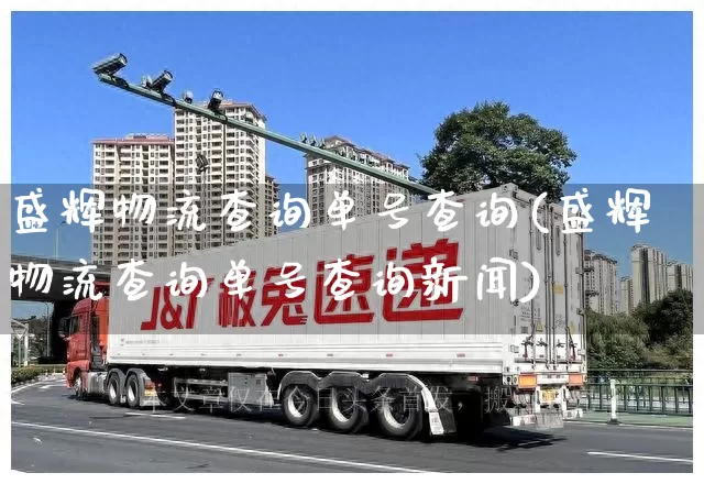 盛辉物流查询单号查询(盛辉物流查询单号查询新闻)_https://www.senxinmaoyi.com_快递查询_第1张
