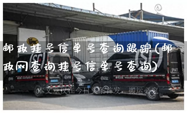 邮政挂号信单号查询跟踪(邮政网查询挂号信单号查询)_https://www.senxinmaoyi.com_邮政编码_第1张