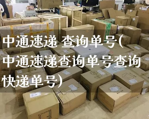 中通速递 查询单号(中通速递查询单号查询快递单号)_https://www.senxinmaoyi.com_邮政编码_第1张