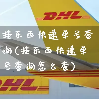 挂东西快递单号查询(挂东西快递单号查询怎么查)_https://www.senxinmaoyi.com_物流单号_第1张