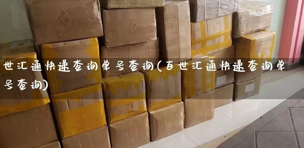 世汇通快递查询单号查询(百世汇通快递查询单号查询)_https://www.senxinmaoyi.com_物流单号_第1张