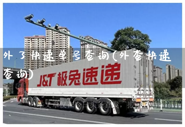 外了快递单号查询(外查快递查询)_https://www.senxinmaoyi.com_物流单号_第1张