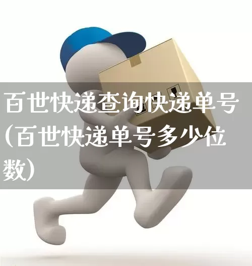 百世快递查询快递单号(百世快递单号多少位数)_https://www.senxinmaoyi.com_物流查询_第1张