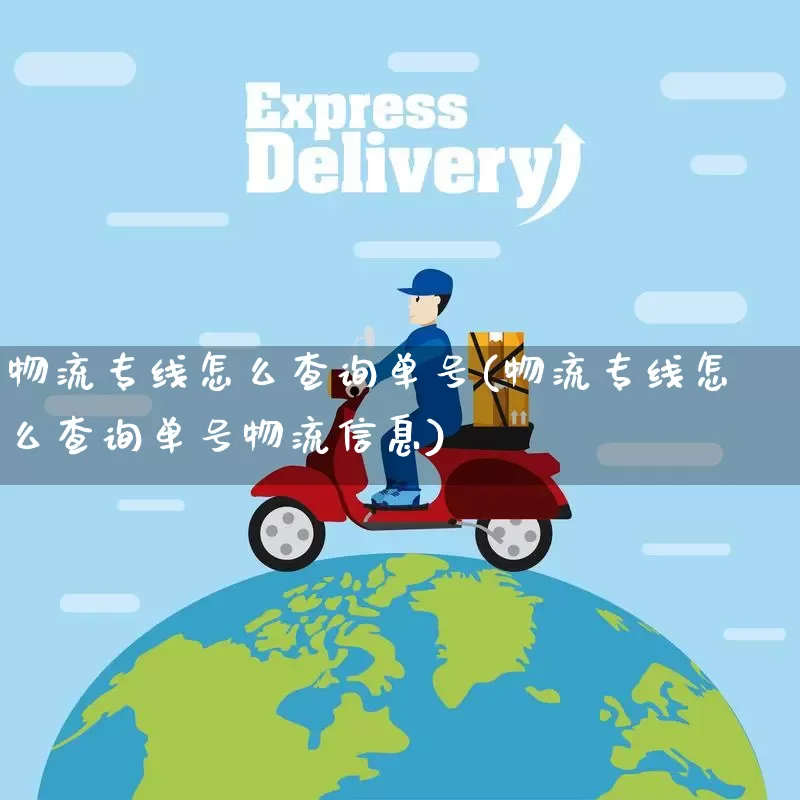 物流专线怎么查询单号(物流专线怎么查询单号物流信息)_https://www.senxinmaoyi.com_物流单号_第1张