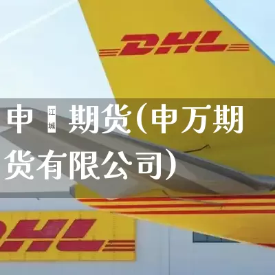 申鑫期货(申万期货有限公司)_https://www.senxinmaoyi.com_物流查询_第1张