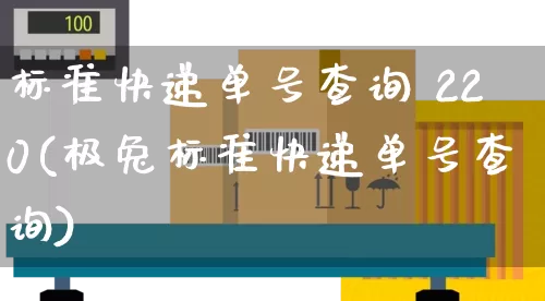 标准快递单号查询 220(极兔标准快递单号查询)_https://www.senxinmaoyi.com_物流单号_第1张