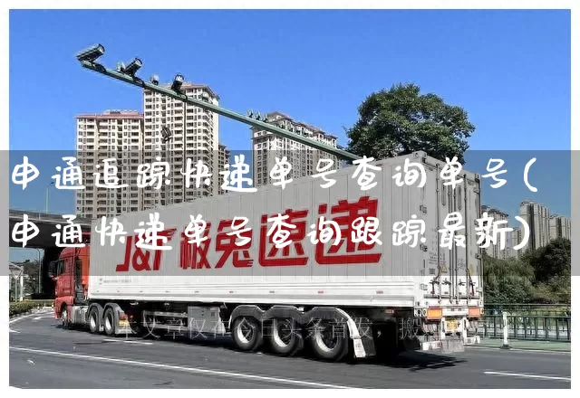 申通追踪快递单号查询单号(申通快递单号查询跟踪最新)_https://www.senxinmaoyi.com_快递查询_第1张