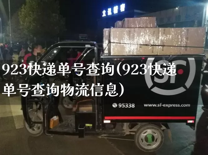 923快递单号查询(923快递单号查询物流信息)_https://www.senxinmaoyi.com_快递查询_第1张