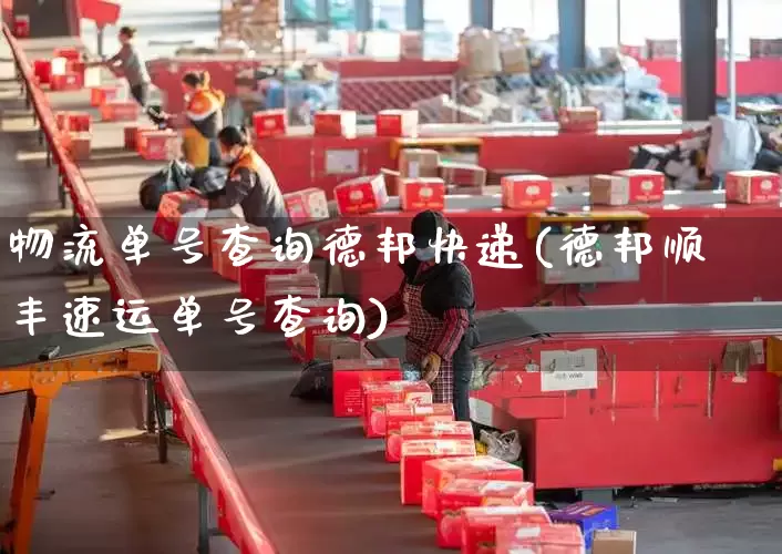 物流单号查询德邦快递(德邦顺丰速运单号查询)_https://www.senxinmaoyi.com_物流查询_第1张