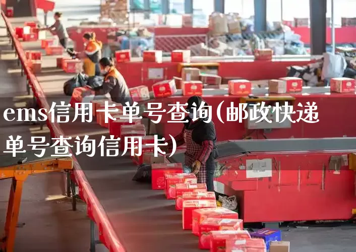 ems信用卡单号查询(邮政快递单号查询信用卡)_https://www.senxinmaoyi.com_邮政编码_第1张