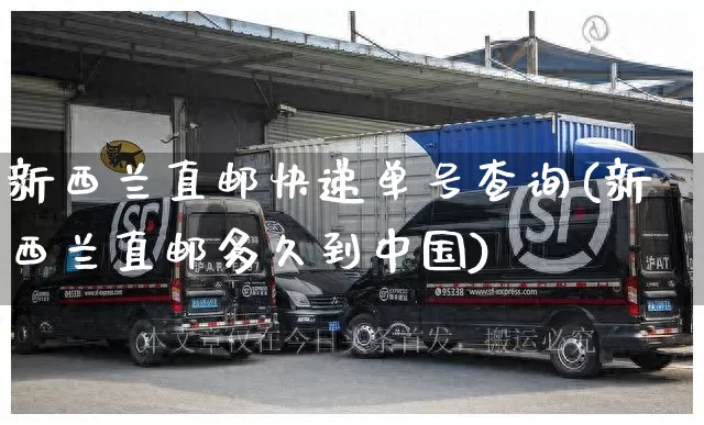 新西兰直邮快递单号查询(新西兰直邮多久到中国)_https://www.senxinmaoyi.com_物流单号_第1张