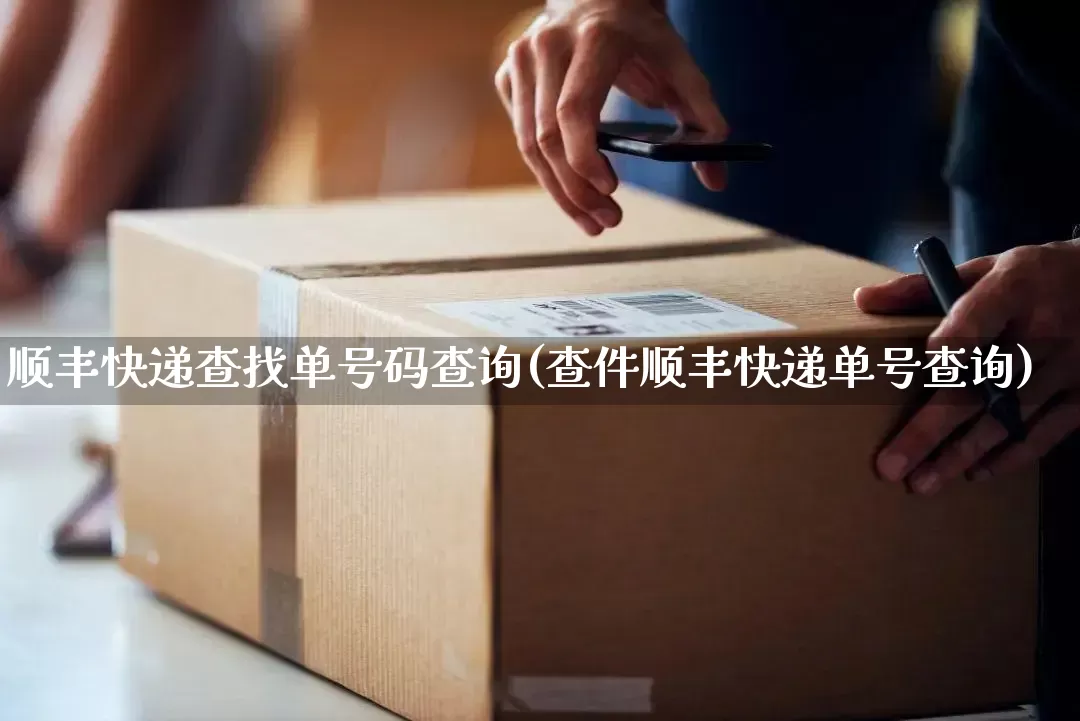 顺丰快递查找单号码查询(查件顺丰快递单号查询)_https://www.senxinmaoyi.com_物流单号_第1张