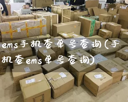 ems手机查单号查询(手机查ems单号查询)_https://www.senxinmaoyi.com_邮政编码_第1张