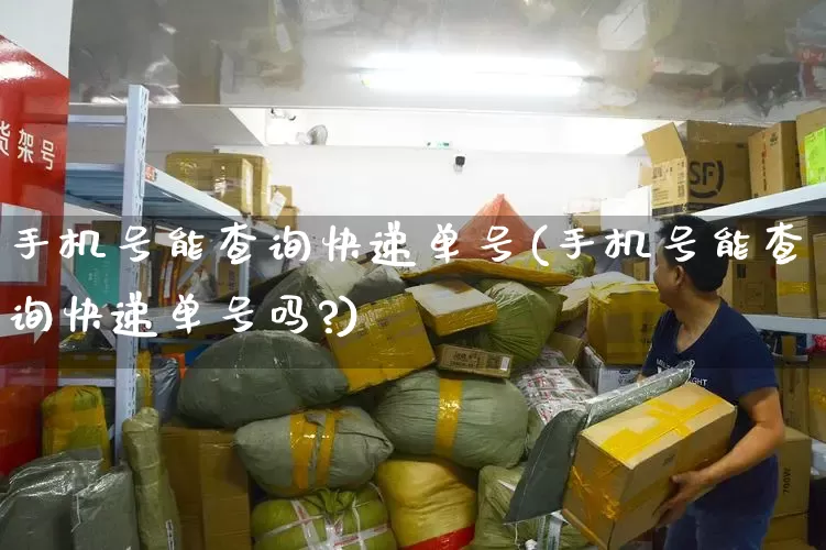 手机号能查询快递单号(手机号能查询快递单号吗?)_https://www.senxinmaoyi.com_快递查询_第1张