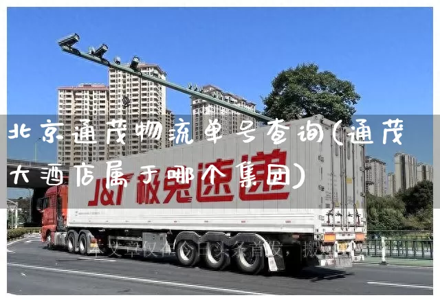 北京通茂物流单号查询(通茂大酒店属于哪个集团)_https://www.senxinmaoyi.com_邮政编码_第1张