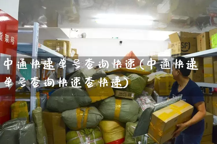 中通快递单号查询快速(中通快递单号查询快速查快递)_https://www.senxinmaoyi.com_邮政编码_第1张