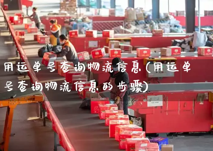 用运单号查询物流信息(用运单号查询物流信息的步骤)_https://www.senxinmaoyi.com_物流查询_第1张