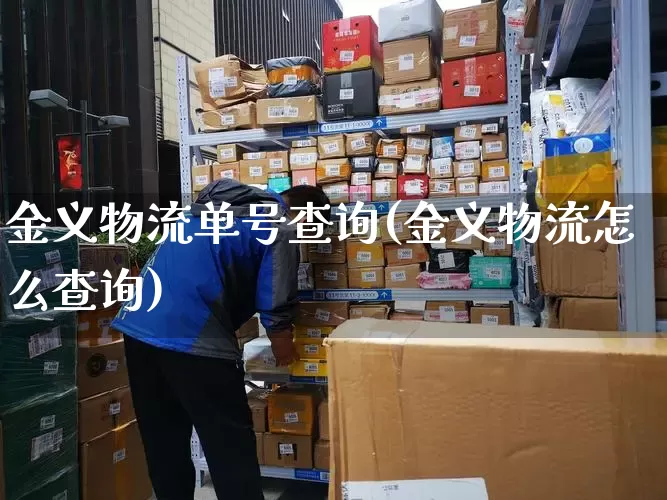 金义物流单号查询(金义物流怎么查询)_https://www.senxinmaoyi.com_物流单号_第1张