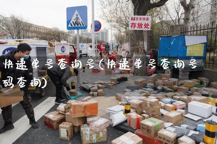 快递单号查询号(快递单号查询号码查询)_https://www.senxinmaoyi.com_邮政编码_第1张