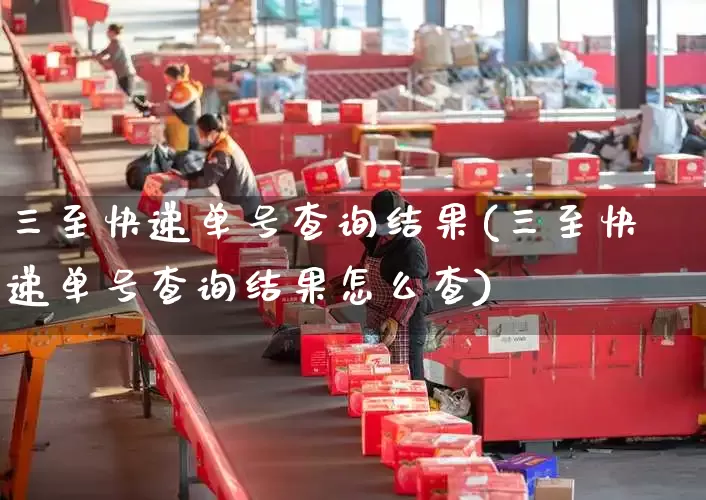 三至快递单号查询结果(三至快递单号查询结果怎么查)_https://www.senxinmaoyi.com_邮政编码_第1张