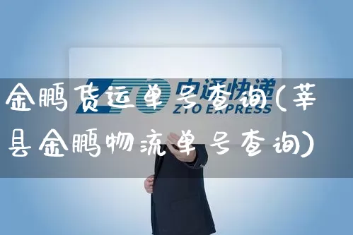 金鹏货运单号查询(莘县金鹏物流单号查询)_https://www.senxinmaoyi.com_快递查询_第1张