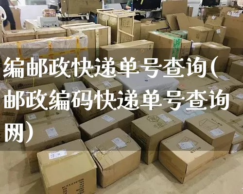 编邮政快递单号查询(邮政编码快递单号查询网)_https://www.senxinmaoyi.com_物流单号_第1张