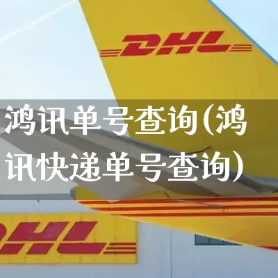 鸿讯单号查询(鸿讯快递单号查询)_https://www.senxinmaoyi.com_物流单号_第1张