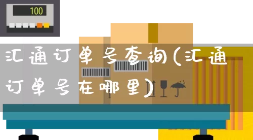 汇通订单号查询(汇通订单号在哪里)_https://www.senxinmaoyi.com_邮政编码_第1张