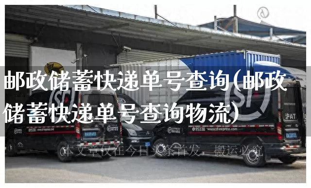 邮政储蓄快递单号查询(邮政储蓄快递单号查询物流)_https://www.senxinmaoyi.com_邮政编码_第1张