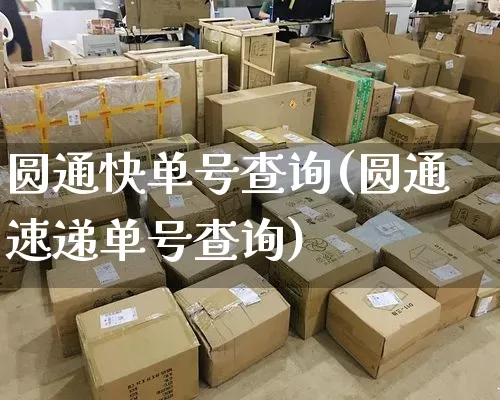 圆通快单号查询(圆通速递单号查询)_https://www.senxinmaoyi.com_快递查询_第1张