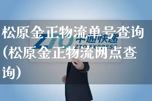 松原金正物流单号查询(松原金正物流网点查询)_https://www.senxinmaoyi.com_物流单号_第1张
