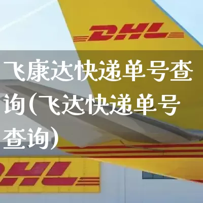飞康达快递单号查询(飞达快递单号查询)_https://www.senxinmaoyi.com_物流查询_第1张