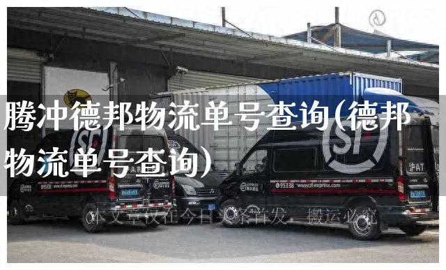 腾冲德邦物流单号查询(德邦物流单号查询)_https://www.senxinmaoyi.com_物流单号_第1张