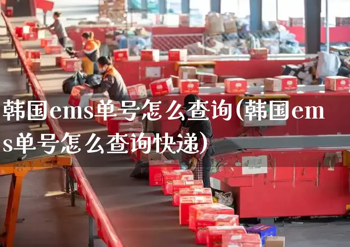 韩国ems单号怎么查询(韩国ems单号怎么查询快递)_https://www.senxinmaoyi.com_邮政编码_第1张